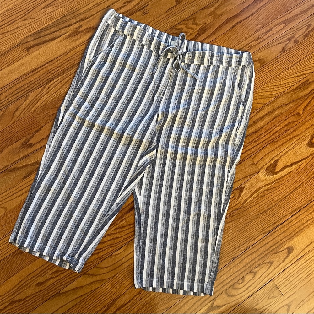 Cropped Linen Pants new W/o tags!